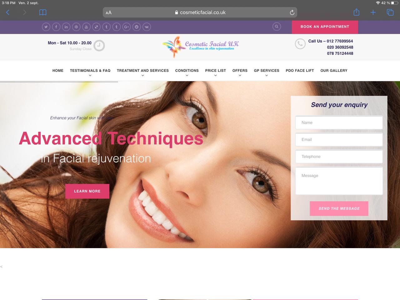 Non-surgical face lift